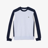 блуза,мъжки,горнища,с,качулка,мъжки,ежедневни,облекла,lacoste,colour,block,crewneck,sweatshirt,multi,colour