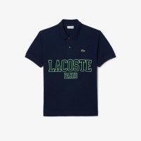 блуза,с,яка,мъжки,тениски,lacoste,classic,fit,piqu,polo,shirt,blue