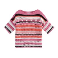 детски,пуловер,be,you,older,girl,crochet,knitted,jumper,multi