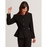яке,ted,baker,ted,peplum,jacket,ld64,black