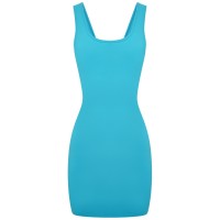 рокля,дамски,поли,и,рокли,honeyz,women's,bandage,mini,dress,turquoise