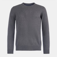 блуза,мъжки,пуловери,barbour,mens,crew,neck,sweater,charcoal