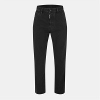 дънки,мъжки,дънки,dsquared2,men's,dark,wash,wide,leg,jeans,black