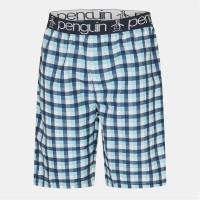 къси,панталони,мъжки,пижами,original,penguin,men's,woven,pyjama,shorts,blue