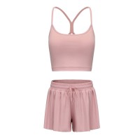 комплект,дамски,тениски,дамски,топове,slazenger,bra,short,set,ld63,blush,silk