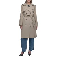 дамски,якета,и,палта,dkny,women's,weather,resistant,trench,coat,biege