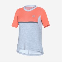 фланелка,дамски,топове,облекло,за,колоездене,bicycle,line,ss,jersey,ped,ld99,peach,rose