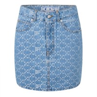 пола,поли,и,къси,панталони,off,white,monogram,mini,skirt,light,blue