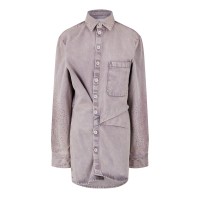 рокля,дамски,поли,и,рокли,off,white,women's,monogram,short,sleeve,mini,dress,lilac