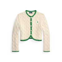 жилетка,дамски,плетени,дрехи,polo,ralph,lauren,polo,cable,cardigan,ld62,cricket,cream