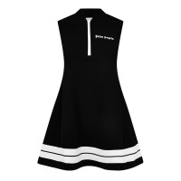 рокля,дамски,поли,и,рокли,palm,angels,zip,up,track,dress,black,white