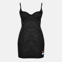 дамска,рокля,heron,preston,women,s,nylon,corset,dress,black