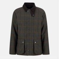 мъжки,якета,barbour,men's,bedale,wool,long,sleeve,pea,coat,brown,ol91