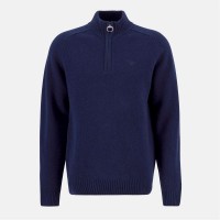 пуловер,мъжки,пуловери,мъжки,тениски,barbour,grangetown,half,zip,jumper,navy,ny91