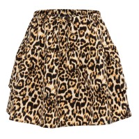 soulcal,linen,skirt,ld53,leopard,print