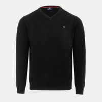 блуза,мъжки,пуловери,giorgio,v,neck,classic,knitted,sweater,men,black