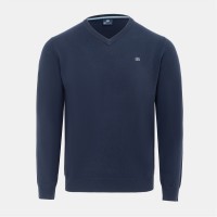 блуза,мъжки,пуловери,giorgio,v,neck,classic,knitted,sweater,men,navy