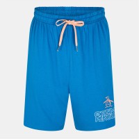 къси,панталони,мъжки,пижами,original,penguin,men's,lounge,slouch,b,pyjama,shorts,blue