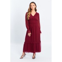 дамски,поли,и,рокли,дамски,облекла,размер,be,you,dobby,mid,drs,ld52,burgundy