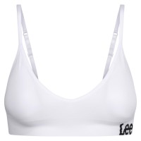 дамска,фланелка,дамски,топове,lee,women,s,seamless,cropped,jersey,bralette,white