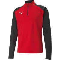 мъжки,полари,мъжко,фитнес,облекло,puma,men,s,teamliga,1,4,zip,fleece,red