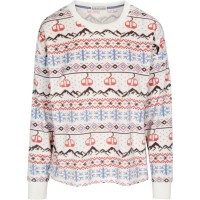 дамски,пижами,дамски,облекла,размер,pj,salvage,salvage,christmas,shirt,off,white