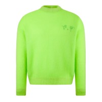 пуловер,облекла,на,разпродажба,мъжки,пуловери,off,white,knit,crew,jumper,green