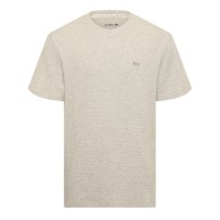пижама,мъжки,пижами,lacoste,men's,waffle,short,sleeve,pyjama,top,silver,chine
