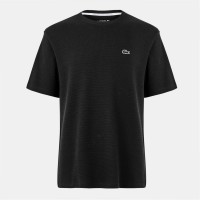 тениска,мъжки,пижами,lacoste,lacoste,waffle,tee,sn54,black,031