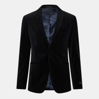 яке,ted,baker,men,s,velvet,tailored,formal,jacket,black