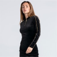 дамски,поли,и,рокли,siksilk,dress,ld99,black