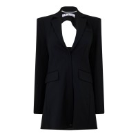 рокля,дамски,поли,и,рокли,off,white,tailored,cut,out,mini,dress,black