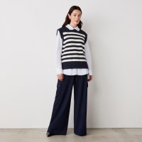 дамска,блуза,finery,women,s,lexi,knitted,sweater,vest,navy