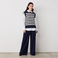 блуза,дамски,плетени,дрехи,finery,women's,lexi,knitted,sweater,vest,navy