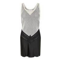 дамска,рокля,дамски,поли,и,рокли,off,white,women,s,fishnet,mini,dress,coconut