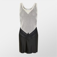 рокля,дамски,поли,и,рокли,off,white,lace,fishnet,dress,coconut