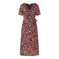 рокля,дамски,поли,и,рокли,yumi,yumi,black,floral,wrap,midi,dress,black