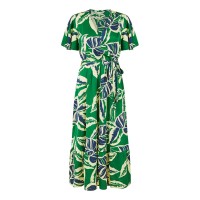 рокля,дамски,поли,и,рокли,yumi,yumi,green,tropical,print,wrap,midi,dress,green