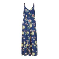 рокля,дамски,поли,и,рокли,yumi,floral,strappy,maxi,dress,navy