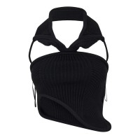 дамски,плетени,дрехи,off,white,rib,knit,top,black