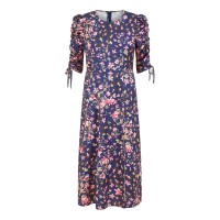 рокля,дамски,поли,и,рокли,yumi,yumi,navy,animal,floral,print,midi,dress,navy