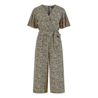 дамски,летни,гащеризони,mela,london,mela,london,brown,animal,print,jumpsuit,brown