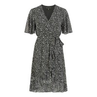 дамски,поли,и,рокли,mela,london,mela,frill,wrap,dres,ld99,black