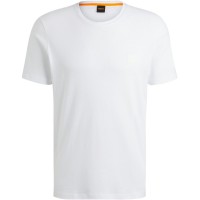 тениска,облекла,на,разпродажба,мъжки,тениски,boss,men's,regular,fit,tales,t,shirt,white,100