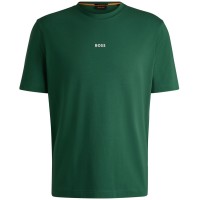 тениска,мъжки,тениски,boss,men's,oversized,t,shirt,open,green