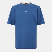 тениска,облекла,на,разпродажба,мъжки,тениски,boss,men's,oversized,t,shirt,open,blue