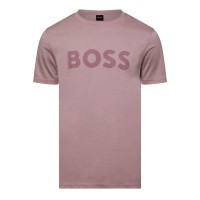 тениска,мъжки,тениски,boss,men,s,thinking,1,t,shirt,signature,logo,lt,pastel,prpl
