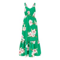 рокля,дамски,поли,и,рокли,yumi,yumi,green,oversized,floral,maxi,dress,green