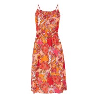 дамска,рокля,дамски,поли,и,рокли,yumi,women,s,pink,paisley,slip,dress,multi