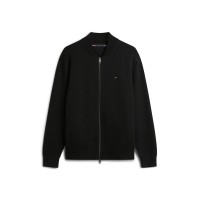 пуловер,мъжки,пуловери,tommy,hilfiger,men's,baseball,crew,neck,jumper,black